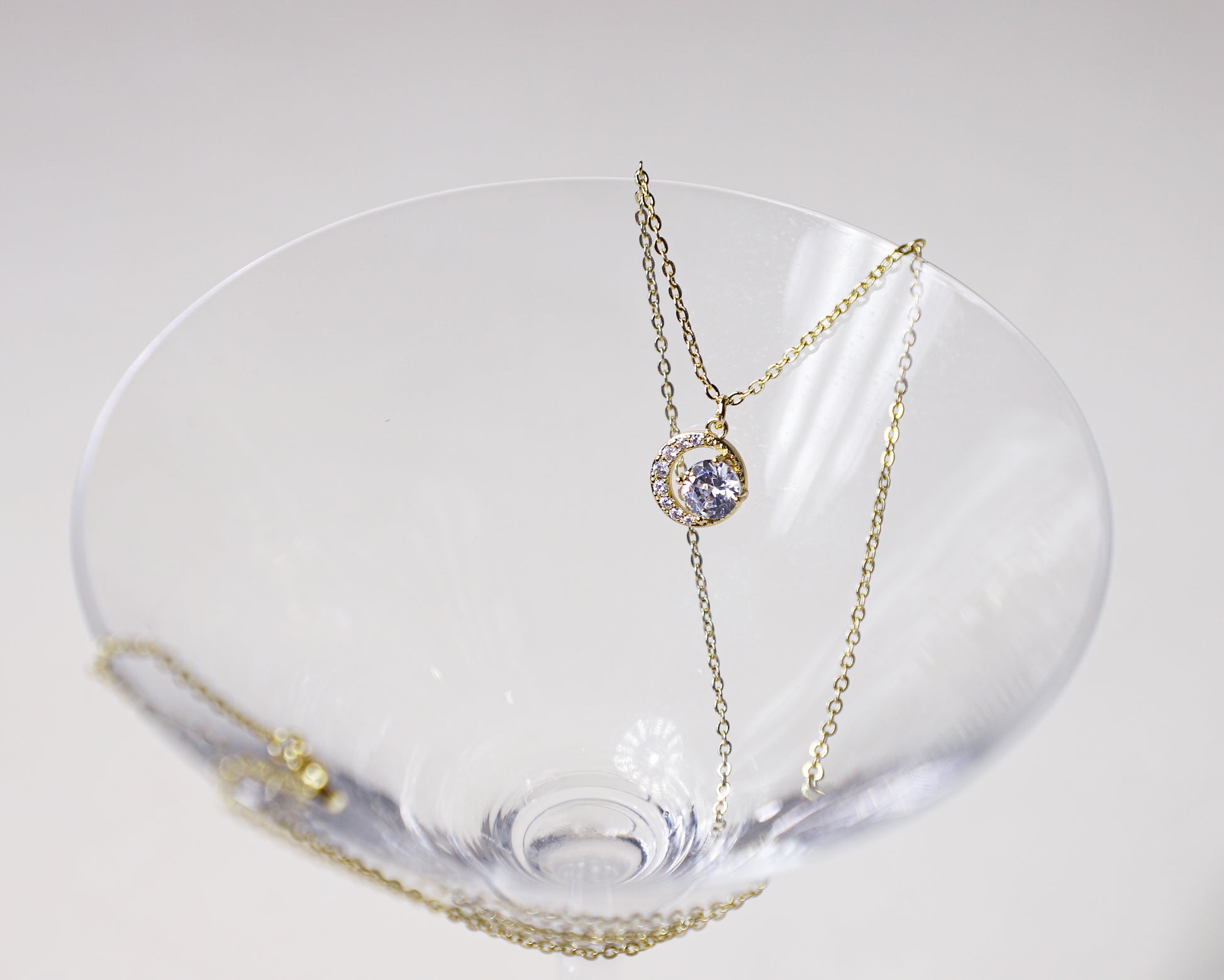 star and moon necklace