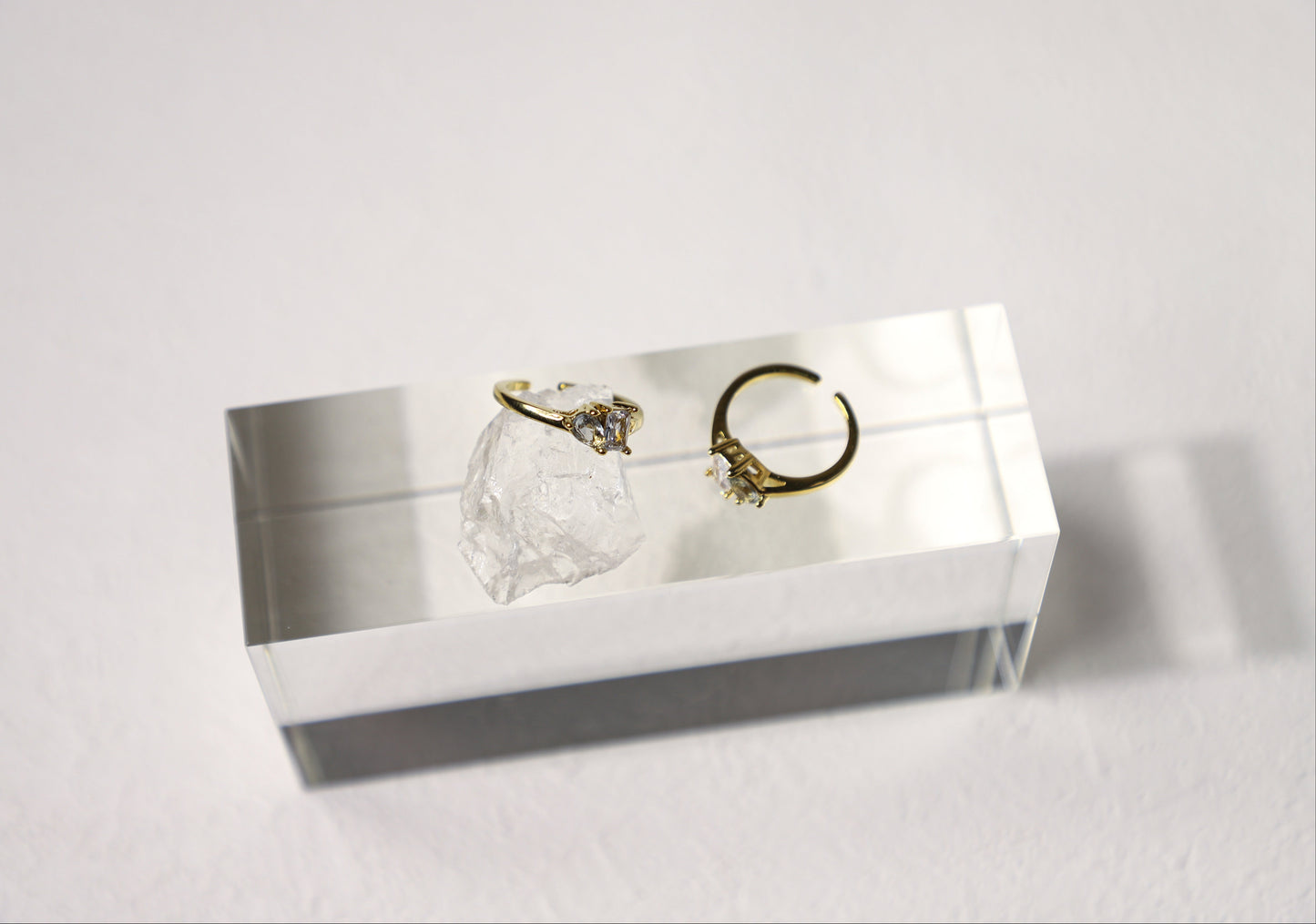 Toi et Moi birthstone ring