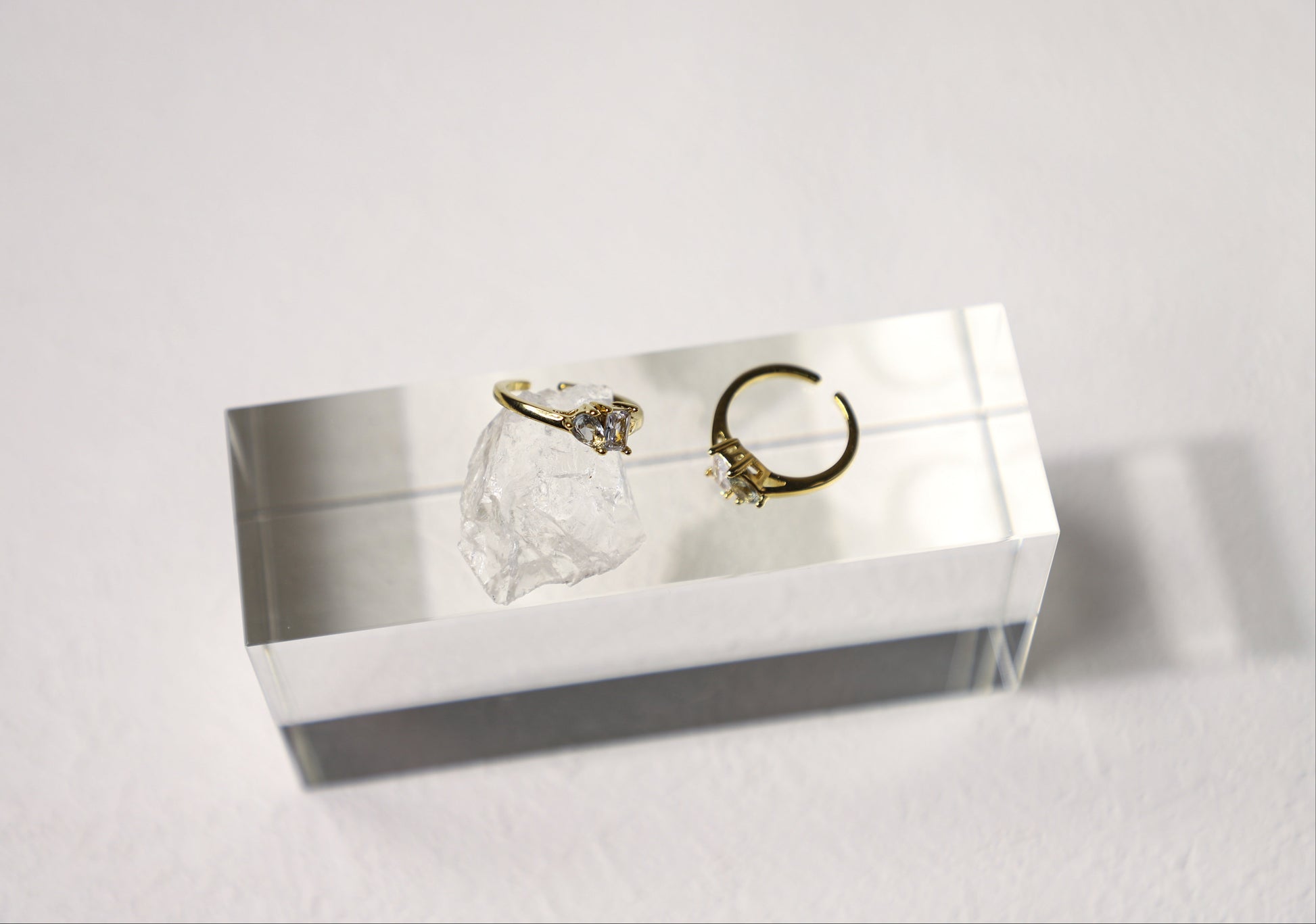 Toi et Moi birthstone ring