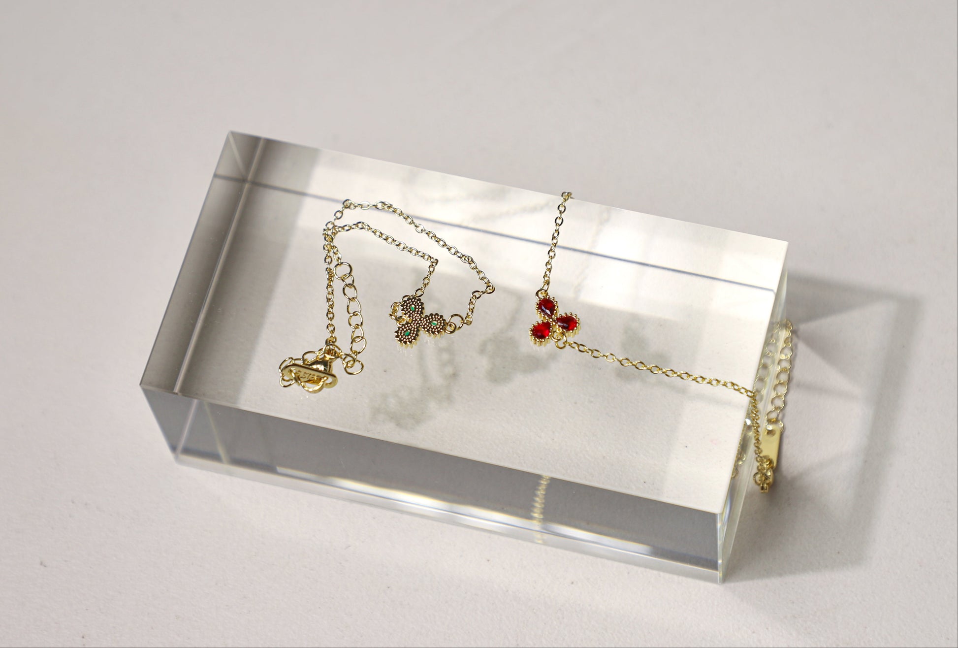 clover birthstone bracelet