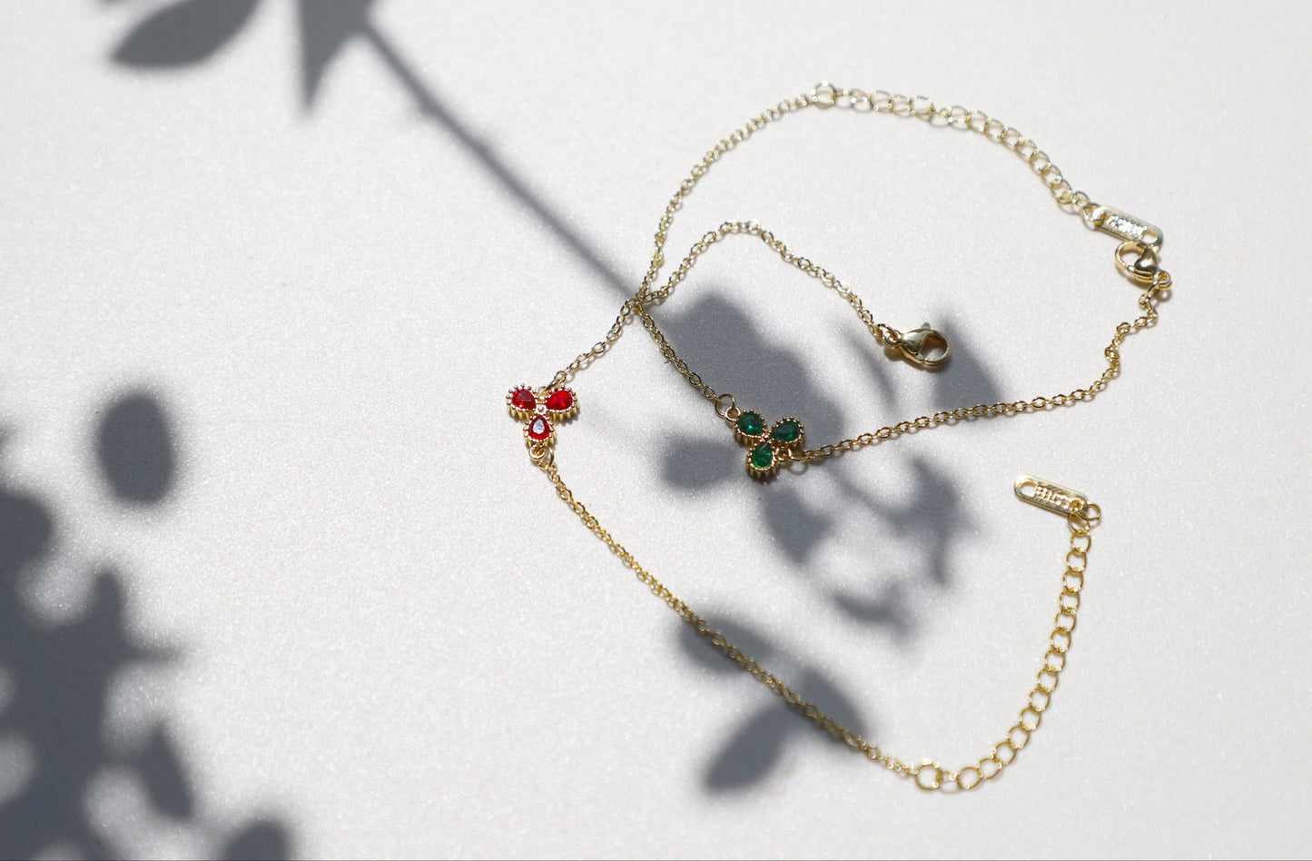 clover birthstone bracelet
