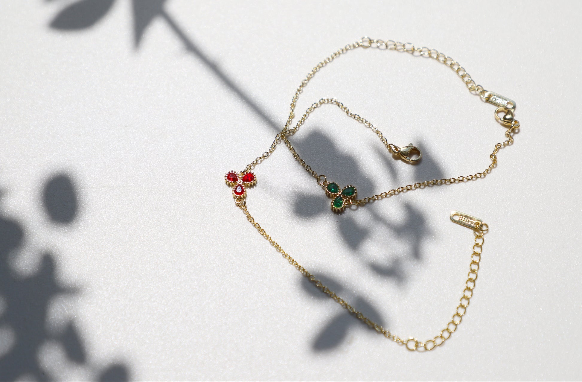 clover birthstone bracelet