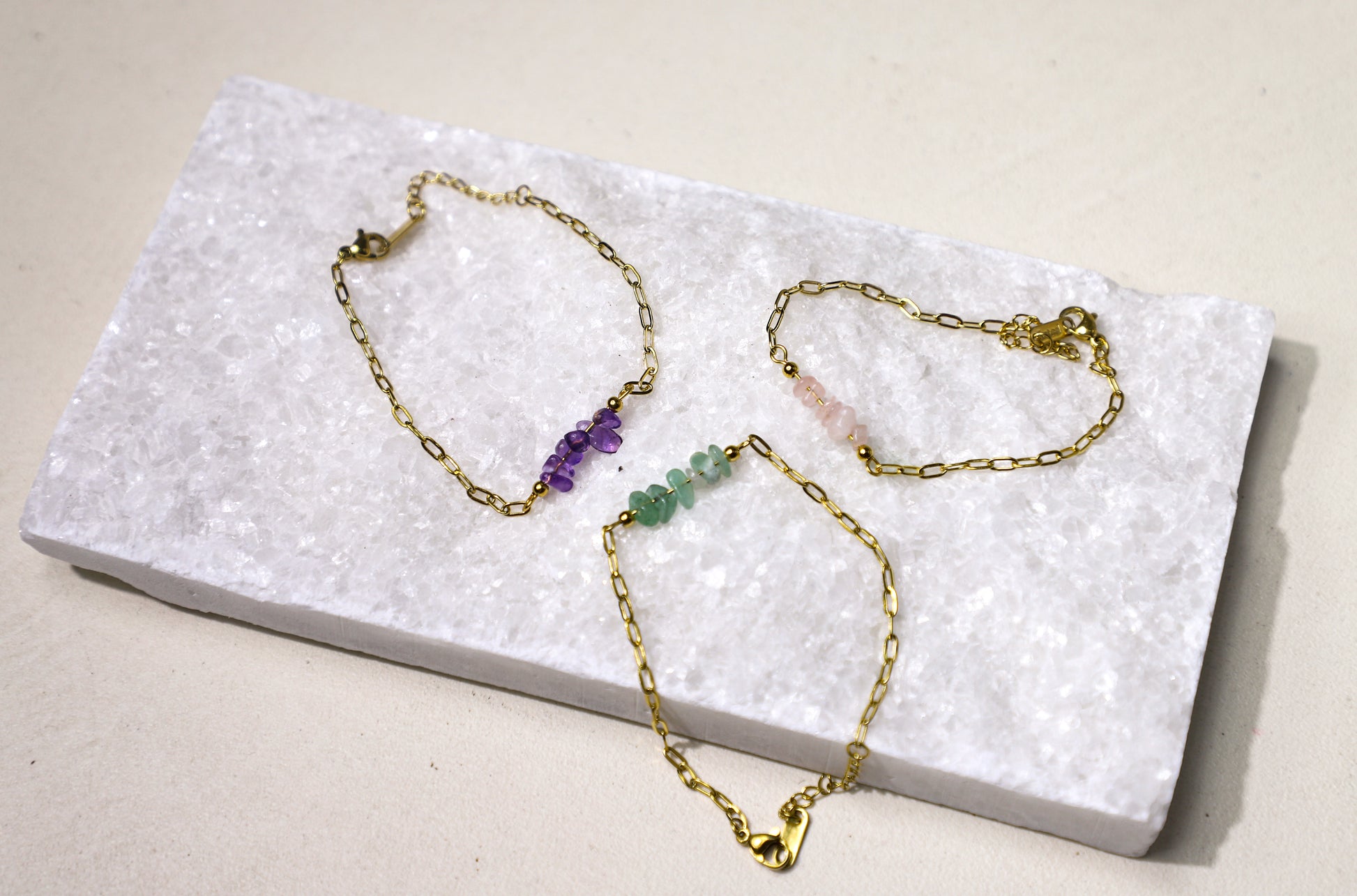 Bohemian crystal bracelet