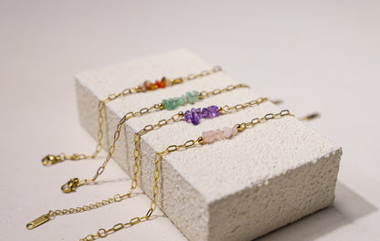 Bohemian crystal bracelet